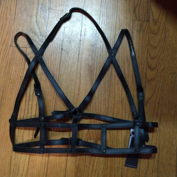Lip Service Caged Harness. OS. Goth Hot Topic Dolls Kill Kill Star - Picture 3 of 4